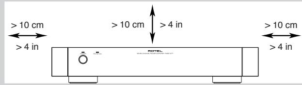 ROTEL RMB-1077 - PRECAUCION - 6