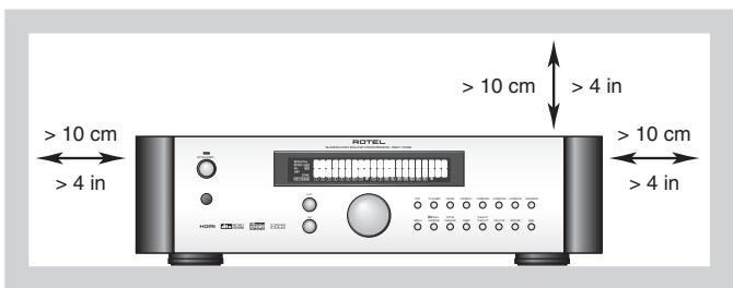 ROTEL RSP-1069 - CAUTION RISK OF ELECTRIC SHOCK DO NOT OPEN - 3