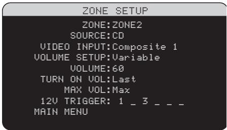 ROTEL RSP-1069 - Zone 2-4 Setup - 1