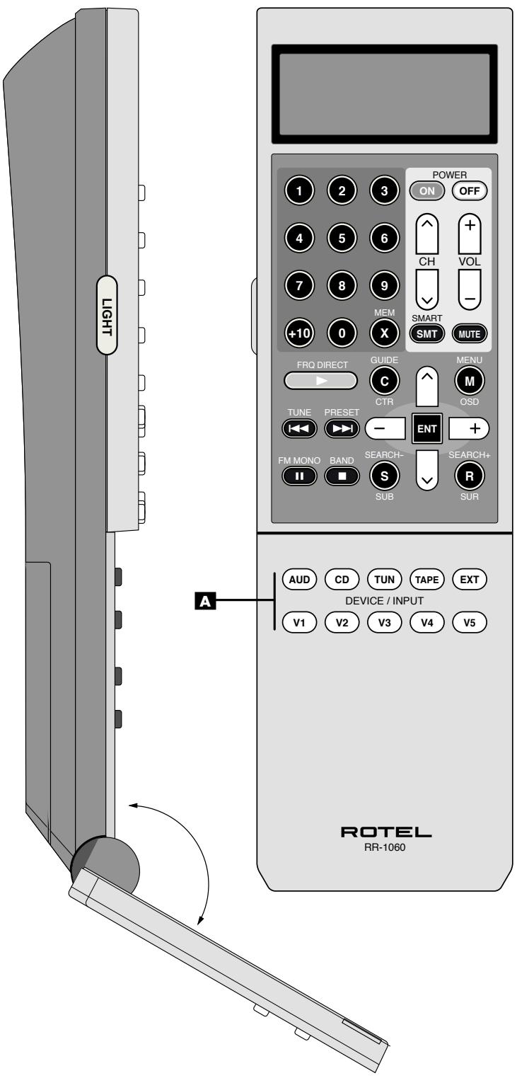 ROTEL RSX-1058 - Télécommande RR-1060 - 1