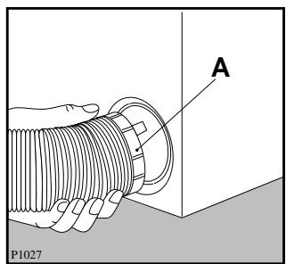 CASTOR CD100R - Aanbrengen van een luchtafvoerslang - 2