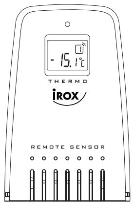 IROX EBR808CL - Installation der Batterien am Funk-Sensor und Registriierung des Funk-Sensors oder eines Zusatz-Funksensors - 1