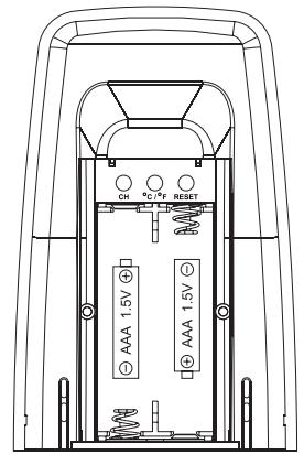 IROX EBR808CL - Installation der Batterien am Funk-Sensor und Registriierung des Funk-Sensors oder eines Zusatz-Funksensors - 2