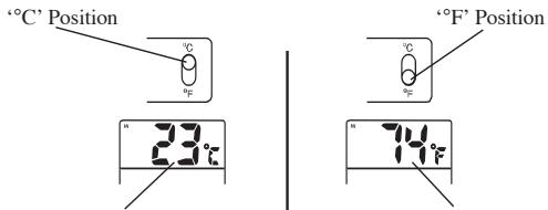 IROX JB913R - HOW TO SELECT THE TEMPERATURE UNITS OF MEASURE - 1