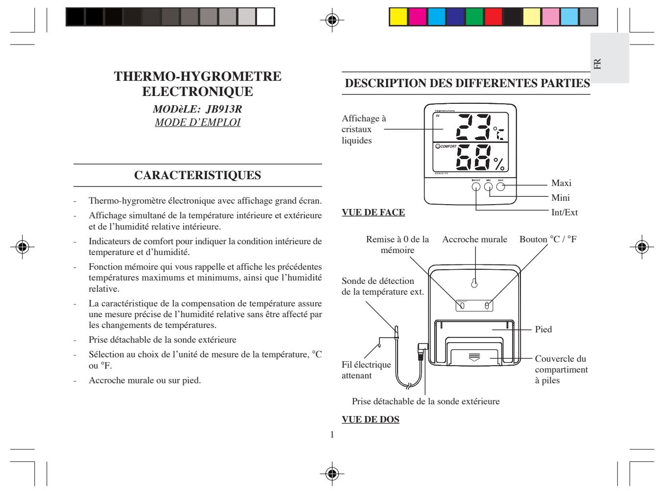 IROX JB913R - SPECIFICHE - 6