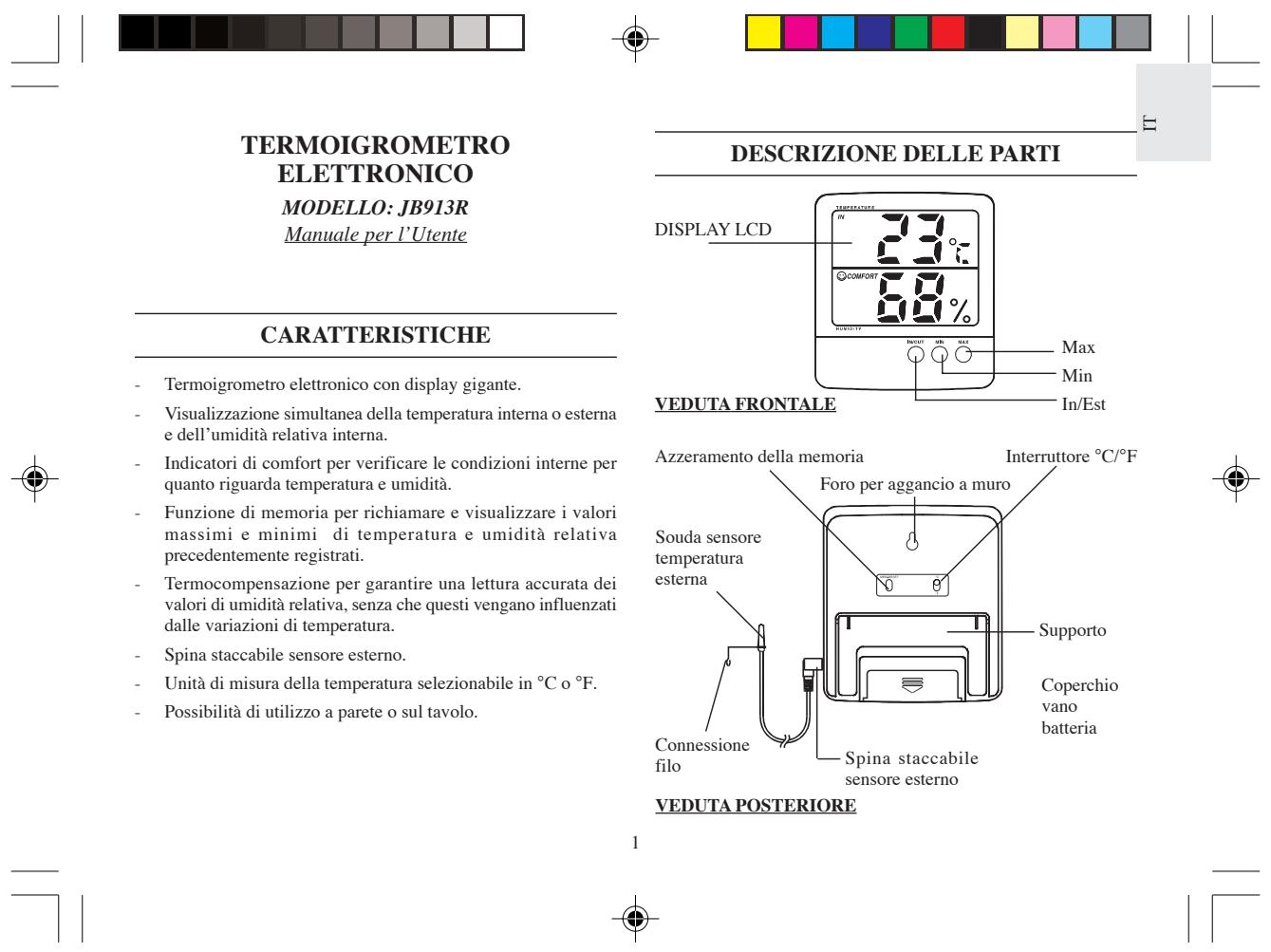 IROX JB913R - SPECIFICATIONS - 6