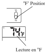 IROX JB913R - COMMENT SELECTIONNER L'UNITE DE MESURE DE LA TEMPERATURE - 2
