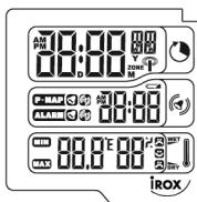 IROX TIME-ON 81 - AFFICHAGE LCD - 3
