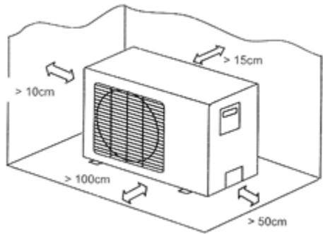 H&B H&B AC9002 - Fixation de l'unité extérieure - 1