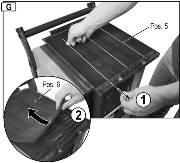ATIKA ALE 600 - Removing the filter - 2