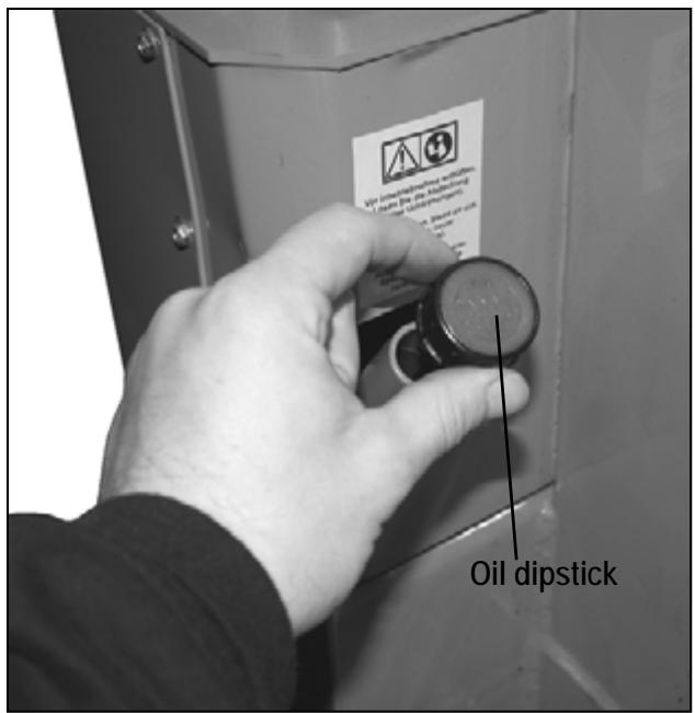 How do I check the oil level? 2