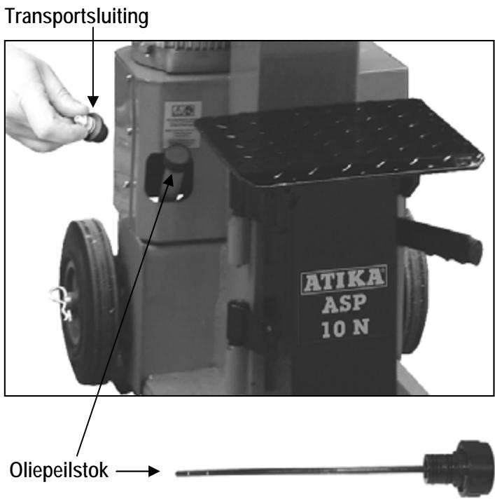 ATIKA ASP 10 N - - het oliepeil - 1