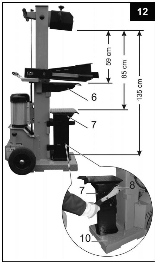 ATIKA ASP 10-1350 - Tischhöhe einstellen - 1