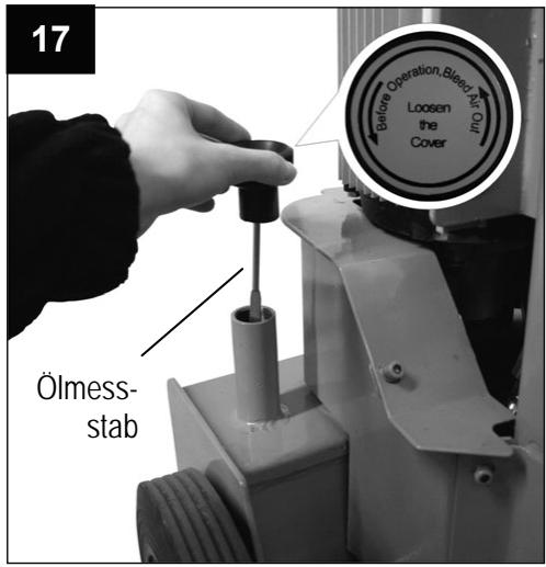 ATIKA ASP 10-1350 - Wie überprüfe ich den Ölstand? - 2