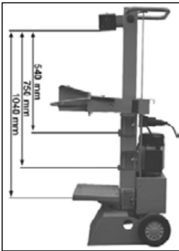 ATIKA ASP 6 N-003 - Tafelhoogte instellen - 1