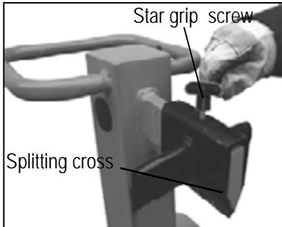 ATIKA ASP 6 N-003 - Adjusting the splitting cross: - 1