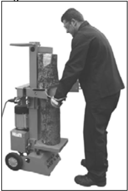 ATIKA ASP 6 N-003 - Fendre du bois long: - 1