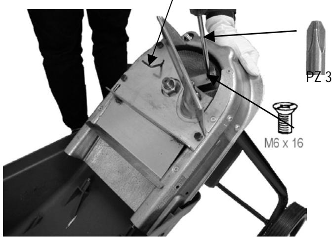 ATIKA BIOTEC 1600 - Changing the blades - 2