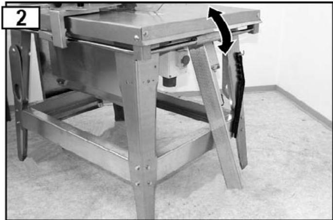 ATIKA BTK - Rabattre la butée longitudinale - 1