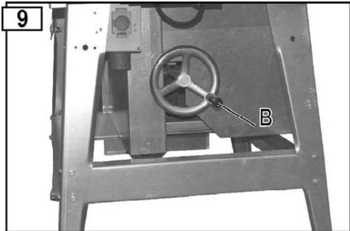 ATIKA BTK - Verstelling van de snijhoogte type BTH - 1