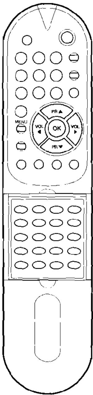 GOLDSTAR PC53A - Mémorisation des chaînes - 1
