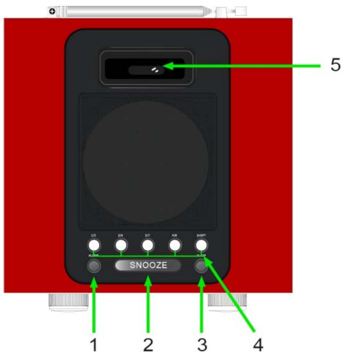 TANGENT ALIO CD-DAB - Top panel - 1