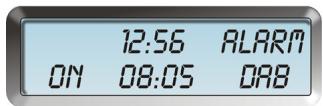 TANGENT CINQUE CD-DAB RADIO - Einstellen des Alarms - 2