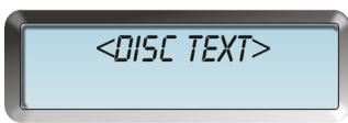 TANGENT CINQUE CD-DAB RADIO - Disc text - 1
