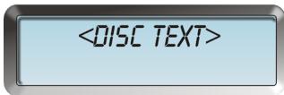TANGENT CINQUE CD-DAB RADIO - Disc text - 1