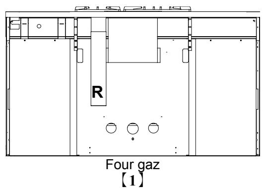 LACANCHE LCF1131G - Appareil avec 1 four gaz ou 1 four electrolyque : - 1