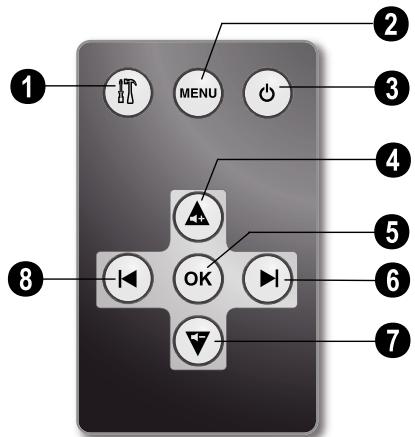 AGFAPHOTO AF 5107PS - Control remoto - 1