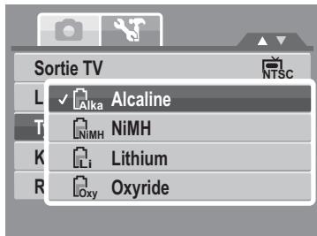 AGFAPHOTO COMPACT 102 - Régler le type de batterie - 1