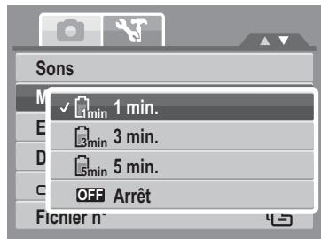 AGFAPHOTO COMPACT 102 - Régler l'économie d'écran - 1