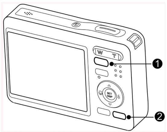 AGFAPHOTO DC-1033M - Basculer entre le mode ENR et le mode LECTURE - 1