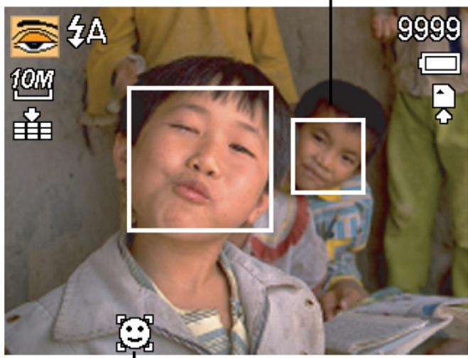 AGFAPHOTO DC-1033M - Pour activer la détction yeux fermés - 2