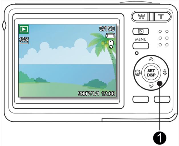 AGFAPHOTO DC-1033M - Mettez sous tension, et réglez l'appareil photo sur le mode LECTURE (page 14). - 1