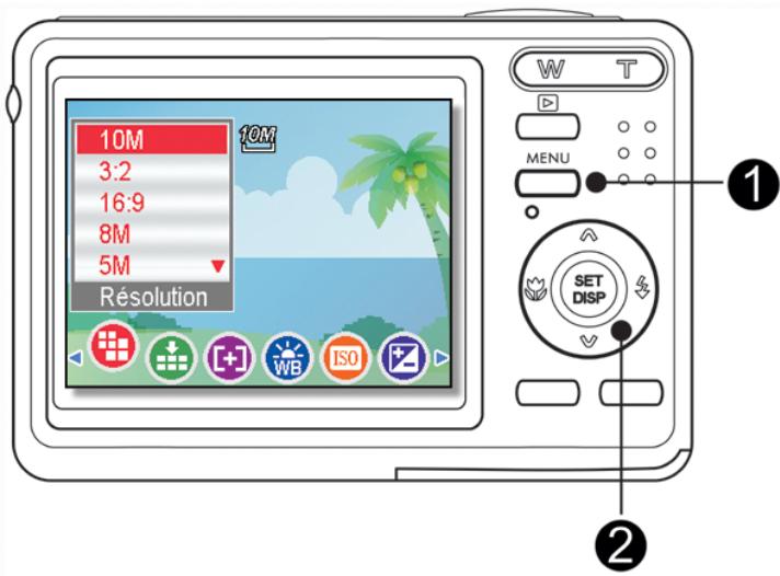 AGFAPHOTO DC-1033M - REC menu - 1