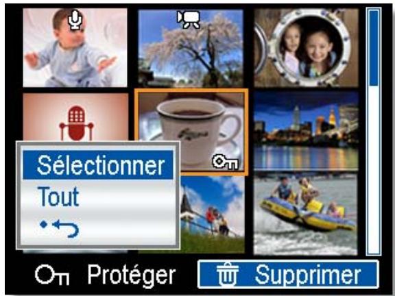 AGFAPHOTO DC-1033M - Supprimer des fichiers multiples - 1