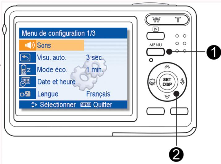 AGFAPHOTO DC-1033M - Menu Configuration - 1