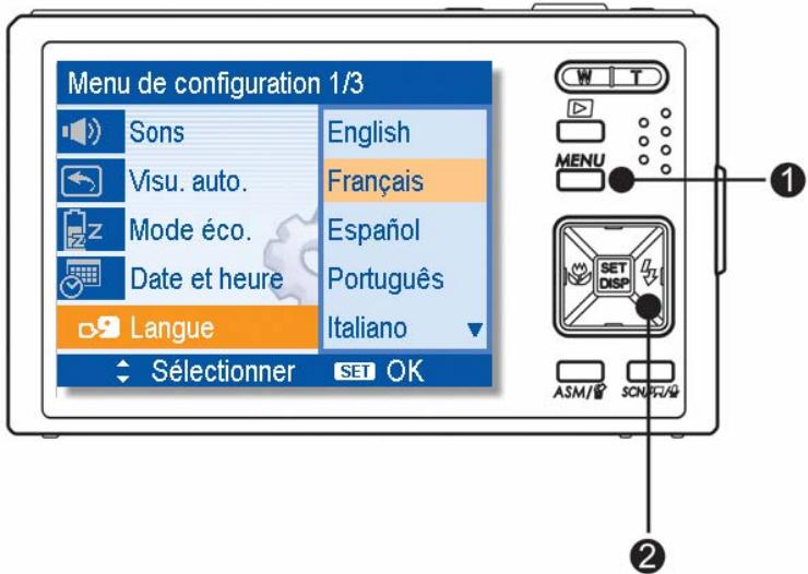 AGFAPHOTO DC-1338I - Menu configuration - 1