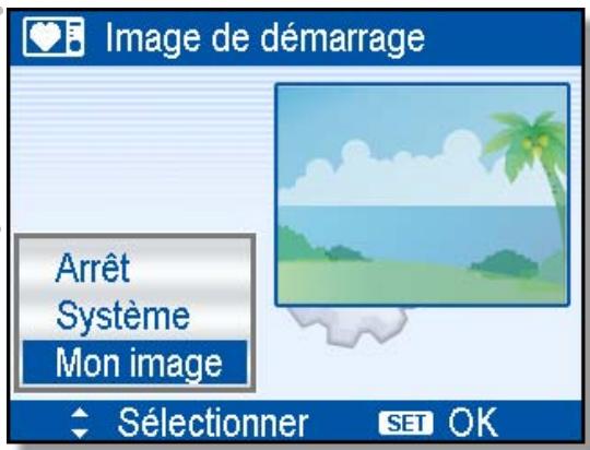 AGFAPHOTO DC-1338I - Choix d'une image de démarrage - 1