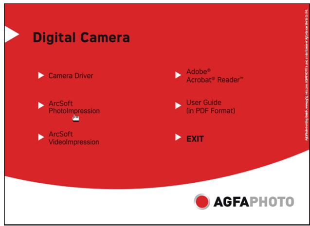 AGFAPHOTO DC-302 - Installation de l'application - 2