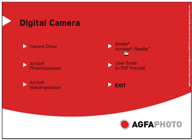 AGFAPHOTO DC-302 - Installation de l'application - 3