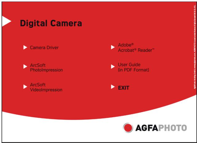 AGFAPHOTO DC-302 - Comment installer et utiliser l'application accompagnement 4.1 installation du programme pilote - 1