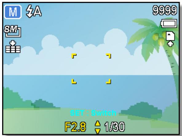 AGFAPHOTO DC-8330I - Utilisation de l'exposition manuelle - 1