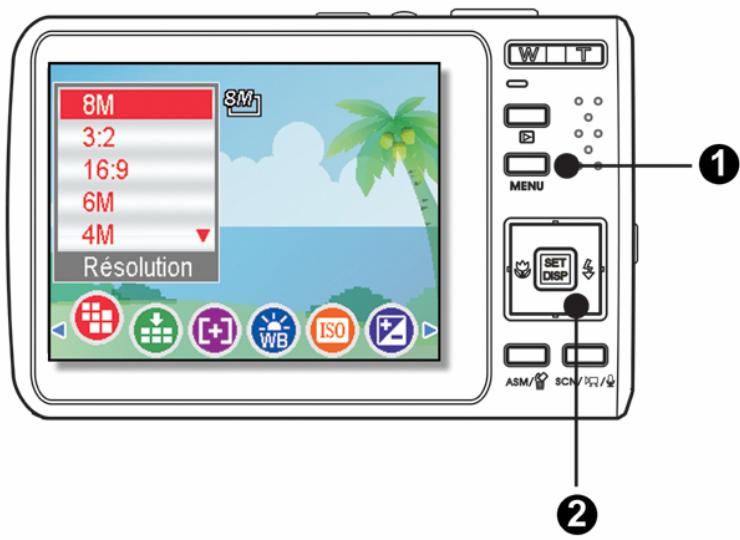 AGFAPHOTO DC-8330I - REC menu - 1