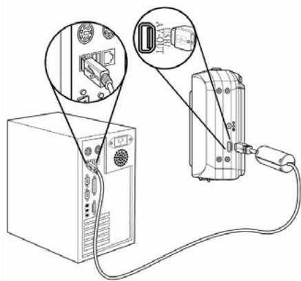 AGFAPHOTO DC-8330I - Connector l'Appareil à un Ordinateur avec un cable USB - 1