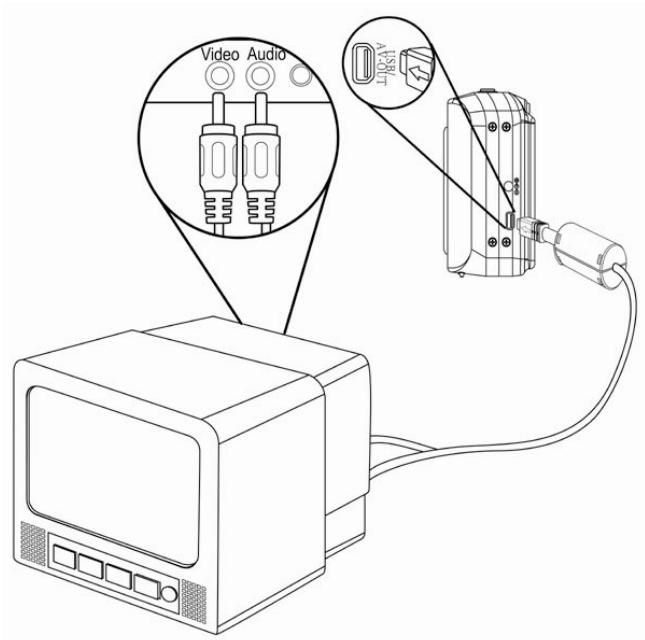 AGFAPHOTO DC-8338I - Visualisation d/images sur télévision - 1