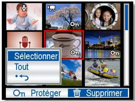 AGFAPHOTO DC-8338I - Supprimer des fichiers multiples - 1