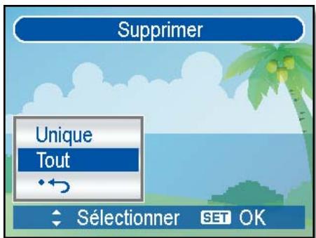 AGFAPHOTO DC-8338I - Supprimer tous les Fichiers - 1